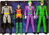 Batman 4-Pack 12” Action Figure Set Batman Robin Joker Riddler DC Comics