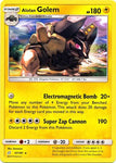 Alolan Golem 37/181 Rare - Pokemon Card - SM - Team Up