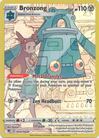 Bronzong TG11/TG30 Holo Rare - Pokemon Card - SWSH - Astral Radiance