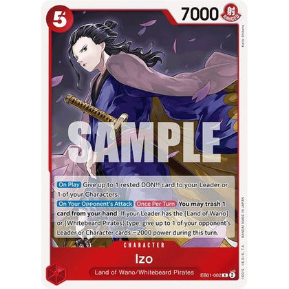 One Piece TCG Izo EB01-002 R