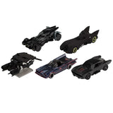 Hot Wheels Premium Batman Bundle 5 Pack Batmobile 1:64 Box Wear
