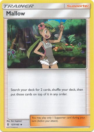 Mallow 127/145 Uncommon - Pokemon Card - SM - Guardians Rising