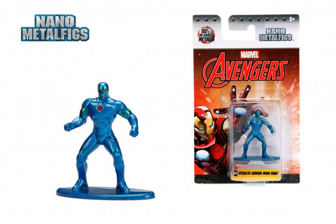 Marvel Avengers Nano Metalfigs Stealth Armor Iron Man MV23 Die Cast Figure