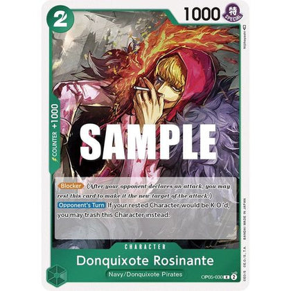 One Piece TCG Donquixote Rosinante OP05-030 R