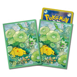 Pokemon Card Sleeves Pokémon Center Pikachu & Sprigatito (Green)  – 64 Sleeves