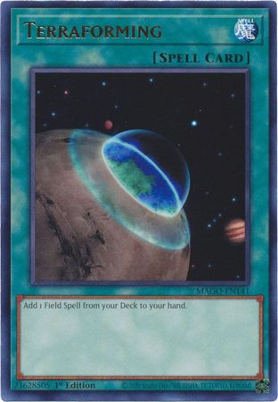 Terraforming - MAGO-EN141 - Rare 1st Edition - Yu-Gi-Oh! TCG - MAGO