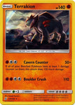 Terrakion 122/236 Holo Rare - Pokemon Card - SM - Unified Minds