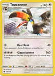 Toucannon 166/214 Rare - Pokemon Card - SM - Lost Thunder