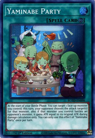 Yaminabe Party - ROTD-EN098 - Super Rare 1st Edition - Yu-Gi-Oh! TCG - ROTD