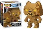 Funko Pop 8 Bit Werewolf Gold # 32 Altered Beasts Vinyl Figure Game