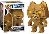 Funko Pop 8 Bit Werewolf Gold # 32 Altered Beasts Vinyl Figure Game