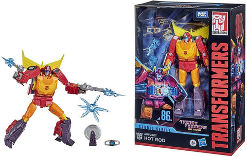 Transformers Autobot Hot Rod # 86-04 Voyager Class Studio Series Takara Figure
