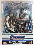 Cosbaby Captain America Endgame Battling Version 3.75” Hot Toys Bobble Head Figure Art Toy