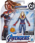 Captain Marvel Marvel Avengers Endgame Hasbro 6 inch Action Figure