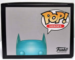 Funko Pop Batman Teal Chrome # 144 Batman SDCC 2019 Limited Edition