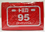 Tomica London Bus # 95 Scale 1/130 Diecast Vehicle Collection Takara Tomy