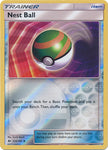 Nest Ball 123/149 Uncommon Reverse Holo Foil - Pokemon Card - Base Set SM