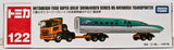 Tomica 122 Mitsubishi Fuso Super Great Shinkansen Series H5 Hayabusa Transporter Takara Tomy