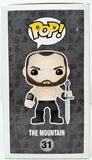 Funko Pop The Mountain # 31 Game Of Thrones Vinyl Figure Slightly Damaged Box