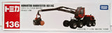 Tomica # 136 Komatsu Harvester 931XC Takara Tomy
