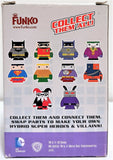 Funko Bizarro DC Comics Interchangeable Magnetic Vinyl Cubed Figure Damaged Box