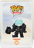 Funko Pop Reinhardt # 400 Glow In The Dark Overwatch 6" NYCC 2018 Vinyl Figure Game