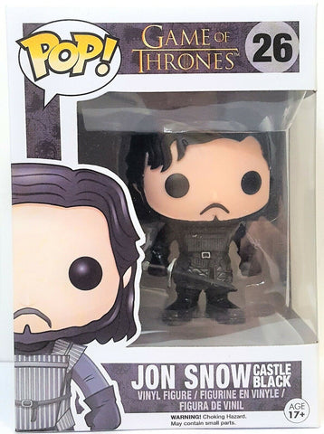 Funko Pop Jon Snow Castle Black # 26 Game of Thrones Vinyl Figure