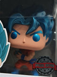 Funko Pop SSGSS Goku Kamehameha Metallic # 563 Dragonball Super Brand New
