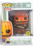 Funko Pop Neighbor Pumpkinhead Glow GITD # 266 Hello Neighbor Vinyl Figure