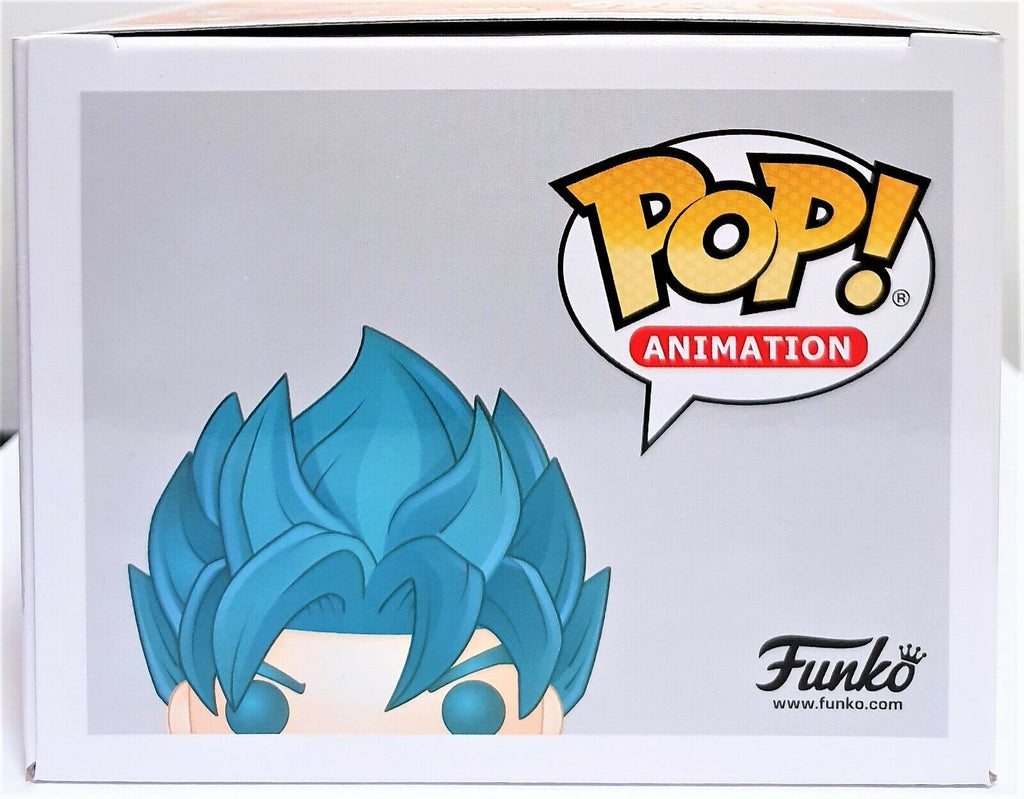 Pop Dragon Ball Super SSGSS Goku Kamehameha Metallic Vinyl Figure