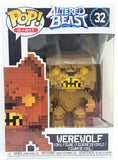 Funko Pop 8 Bit Werewolf Gold # 32 Altered Beasts Vinyl Figure Game