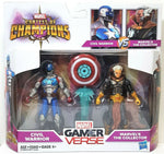 Contest of Champions 2 pack Civil Warrior Vs Marvel's The Collector 4" Figure