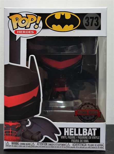 Funko Pop Batman Hellbat 373 DC Heroes Exclusive Vinyl Figure