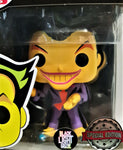 Funko Pop The Joker Batman # 370 Black Light Glow The Animated Series Figure New