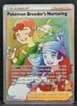 Breeder's Nurturing 195/189 Rainbow Hyper Rare - Pokemon Card - SWSH - Darkness Ablaze