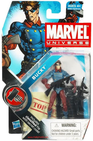 Bucky with Classified File Marvel Universe Series 2 Hasbro 3.75-Inch Action Figure