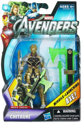 Cosmic Axe Chitauri Marvel The Avengers Movie Series Hasbro Action Figure