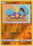 Crabrawler 121/236 Common Reverse Holo Foil - Pokemon Card - SM - Cosmic Eclipse