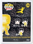 Funko Pop Bruce Lee Gold # 219 Bait Exclusive