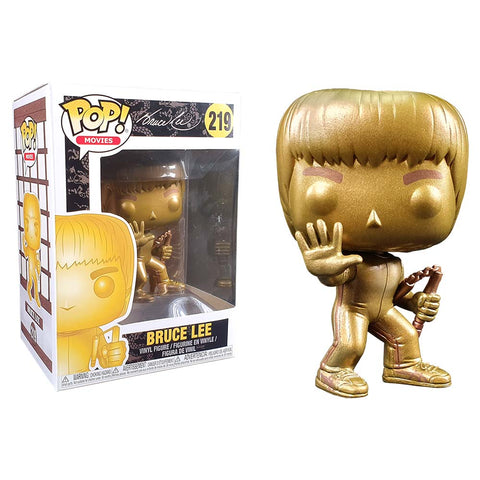 Funko Pop Bruce Lee Gold # 219 Bait Exclusive