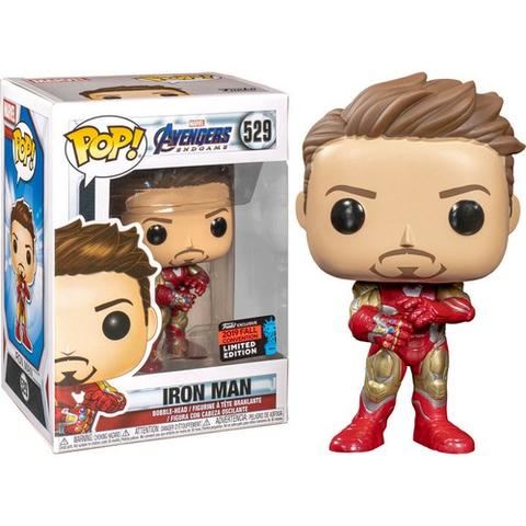 Funko Pop Iron Man With Gauntlet # 529 Avengers Endgame Marvel Exclusive