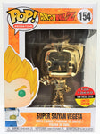 Funko Pop Super Saiyan Vegeta Gold # 154 Dragon ball Toy Tokyo San Diego Exclusive