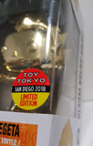 Funko Pop Super Saiyan Vegeta Gold # 154 Dragon ball Toy Tokyo San Diego Exclusive