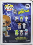Funko Pop The Wolf Man Glows in the Dark # 114 NYCC 2016 Exclusive