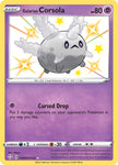 Pokemon Card Galarian Corsola SV049/SV122 Shiny Holo Rare Shining Fates SWSH