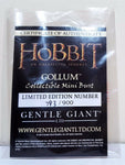 Gollum Mini Bust The Hobbit Unexpected Journey Gentle Giant Collectible