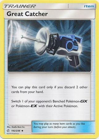Great Catcher 192/236 Uncommon - Pokemon Card - SM - Cosmic Eclipse