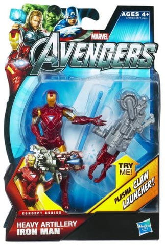 Heavy Artillery Iron Man Marvel The Avengers Concept Series Hasbro Action Figure