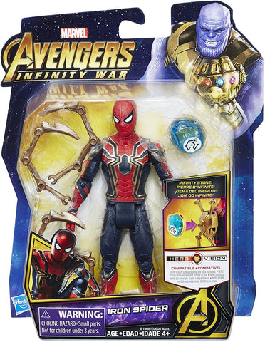 Iron Spider With Infinity Stone Marvel Avengers Infinity War 6-Inch Hasbro Action Figure
