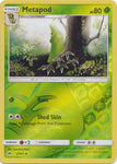 Metapod 2/147 Uncommon Reverse Holo Foil - Pokemon Card - SM - Burning Shadows